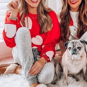Valentines Heart Pullover